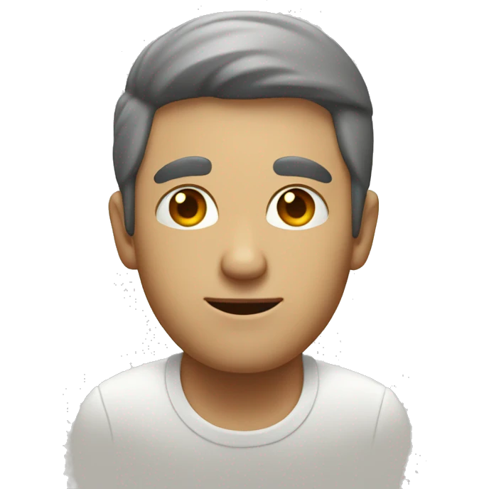 Man sitting on toilet emoji