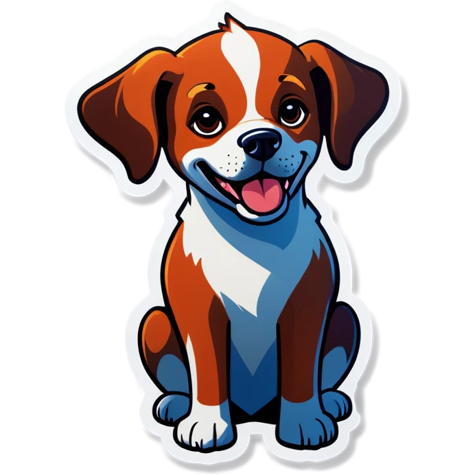 Dog being mischievous  emoji