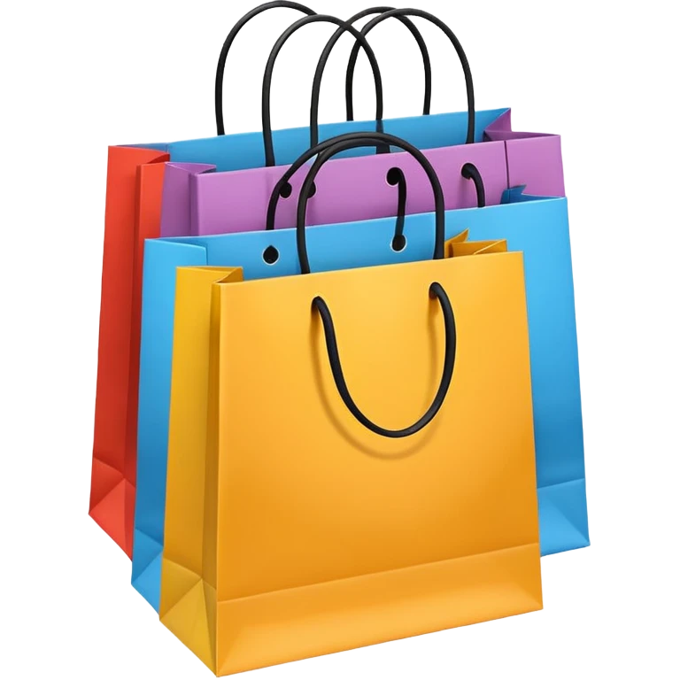 shopping bags emoji