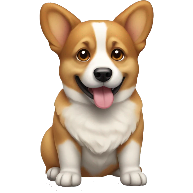 Dog corgi emoji