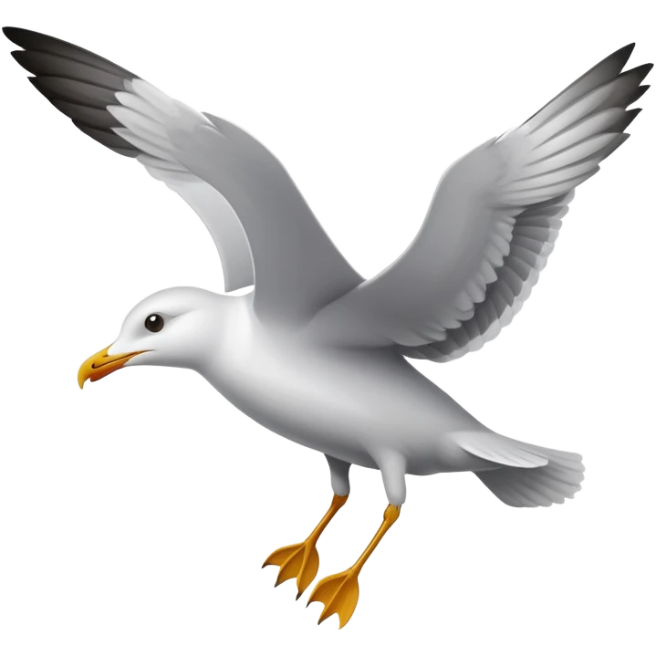 Seagull emoji