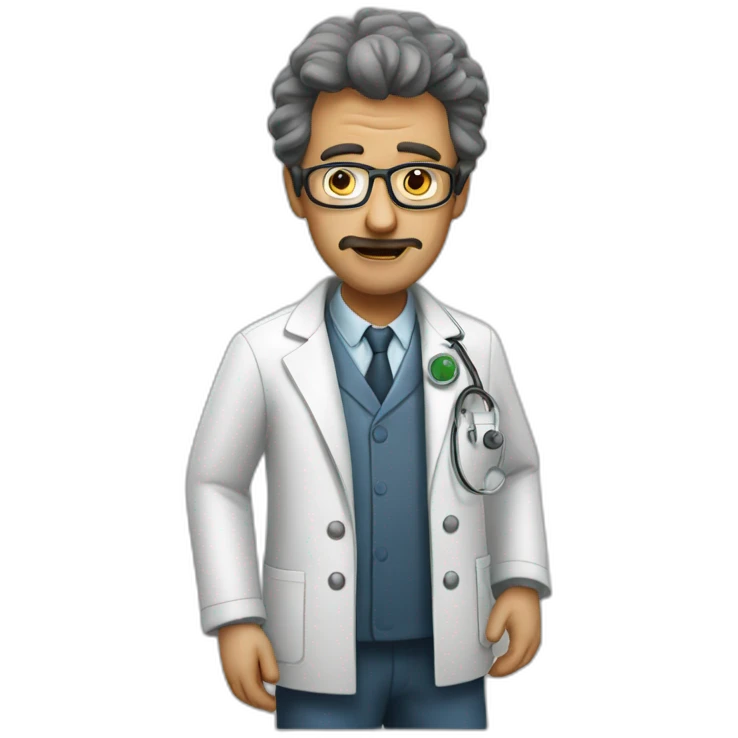Terrorific scientist emoji