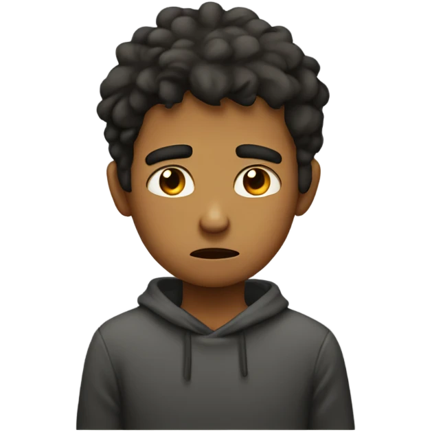Sad boy when he is wrong  emoji