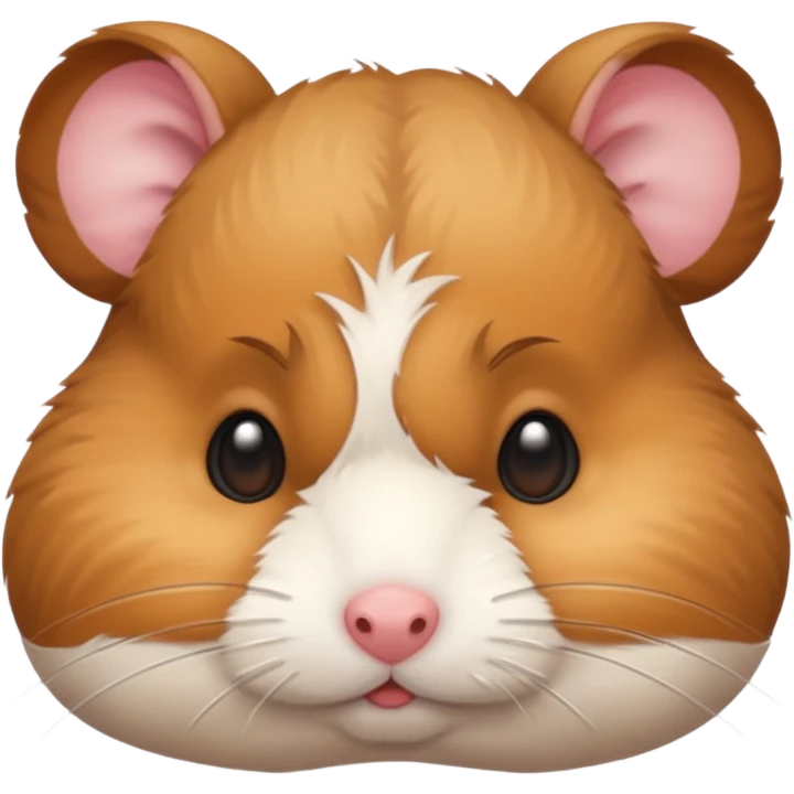 pouting hamster emoji