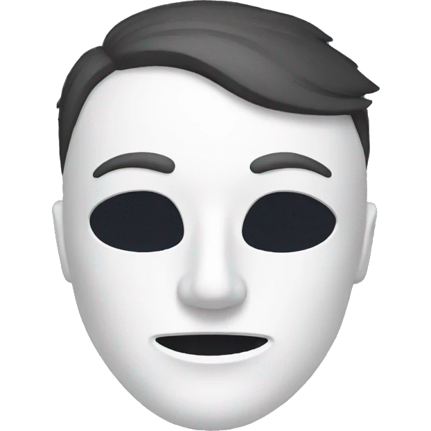 White mask emoji