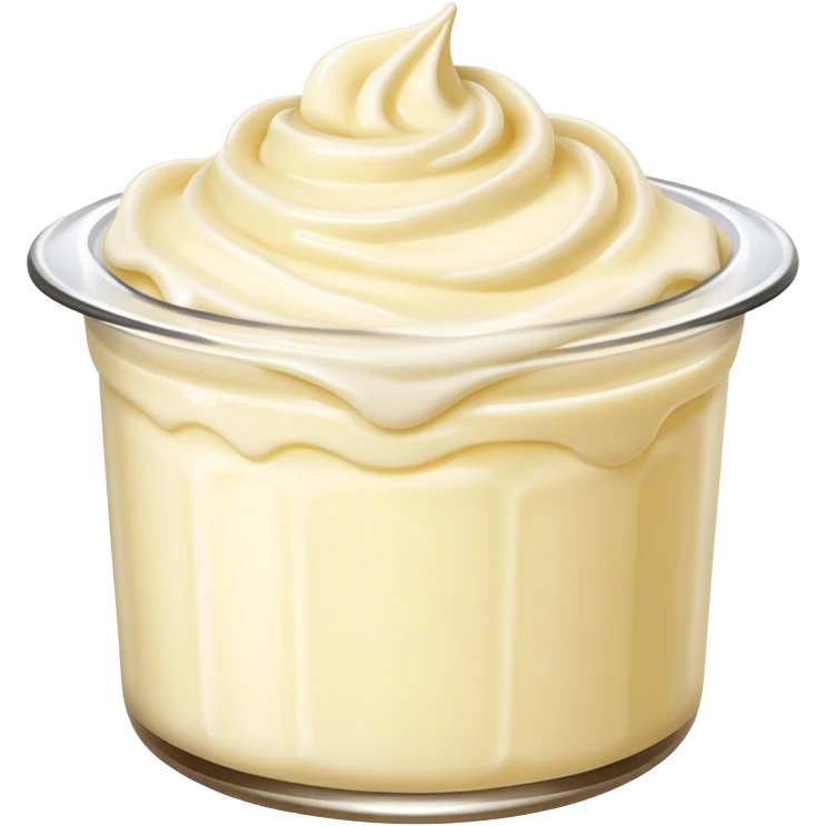 Thick clotted cream made from fresh milk. emoji