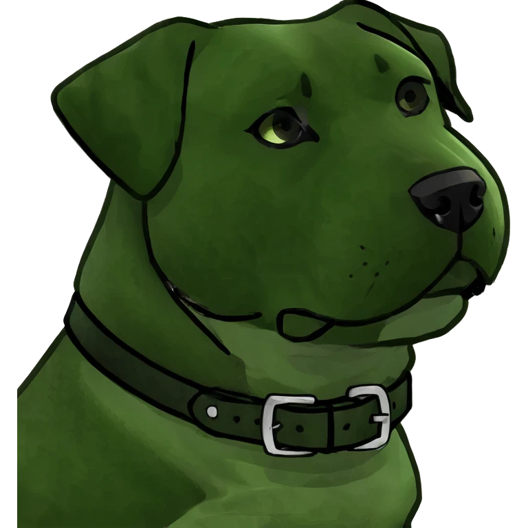 black mastiff  emoji