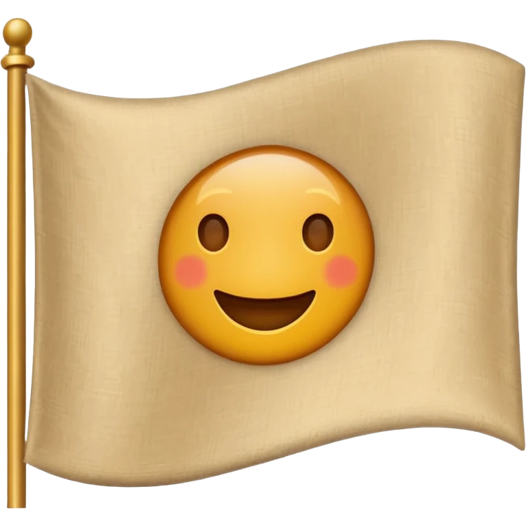 Beige flag like 🚩 but vaige color emoji