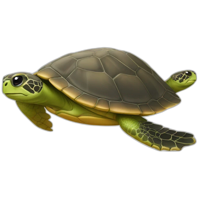 Tortue volante  emoji