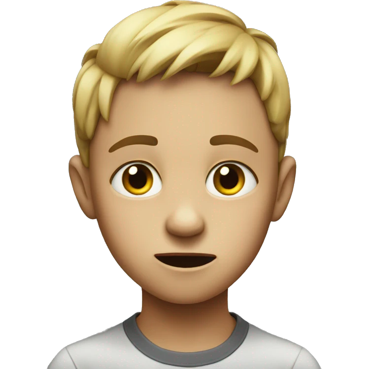 Child getting told off emoji