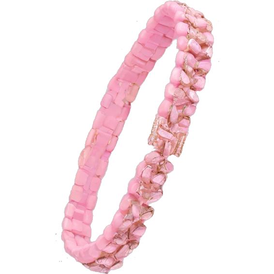 Pink bracelet  emoji