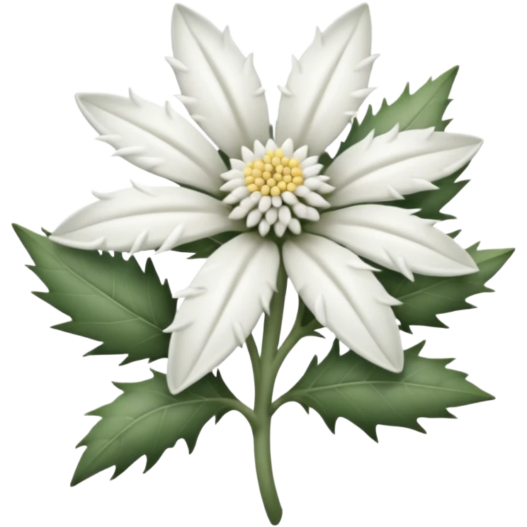 edelweiss realista emoji