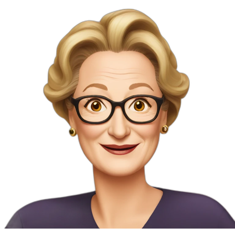 Meryl Streep emoji