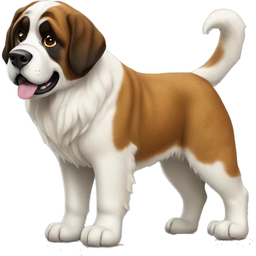 Saint Bernard dog  emoji