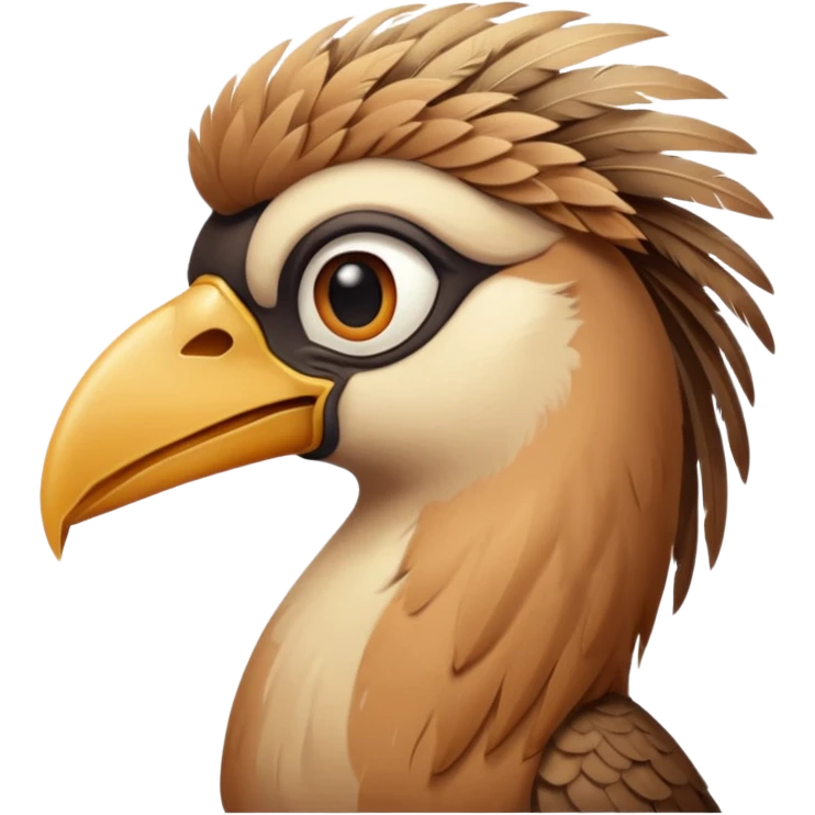 a desert bird emoji