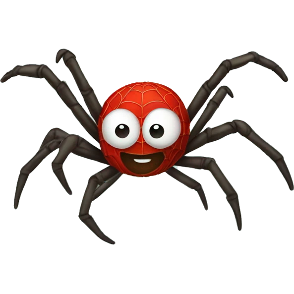 a spider jumping on a trampoline  emoji