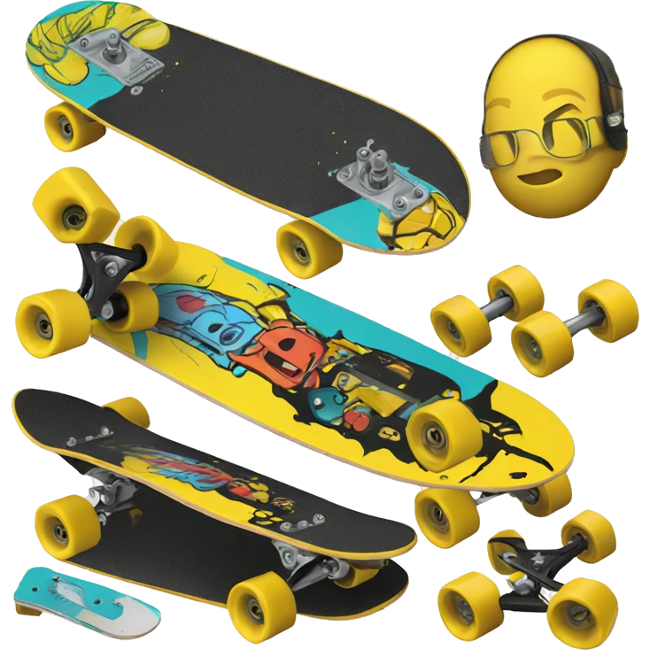 toy machine skateboard emoji