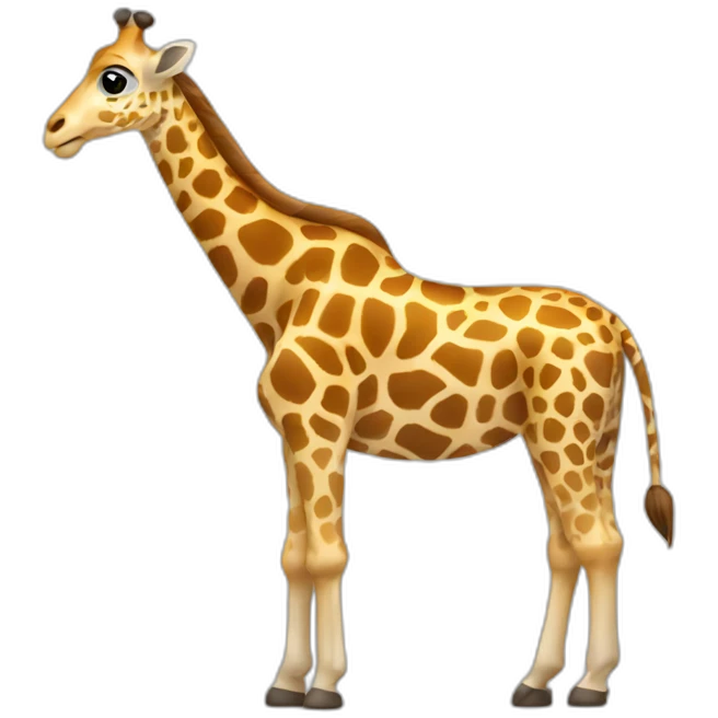 girafa fitness emoji
