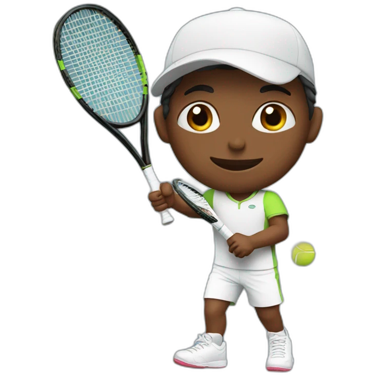 Tennis player emoji