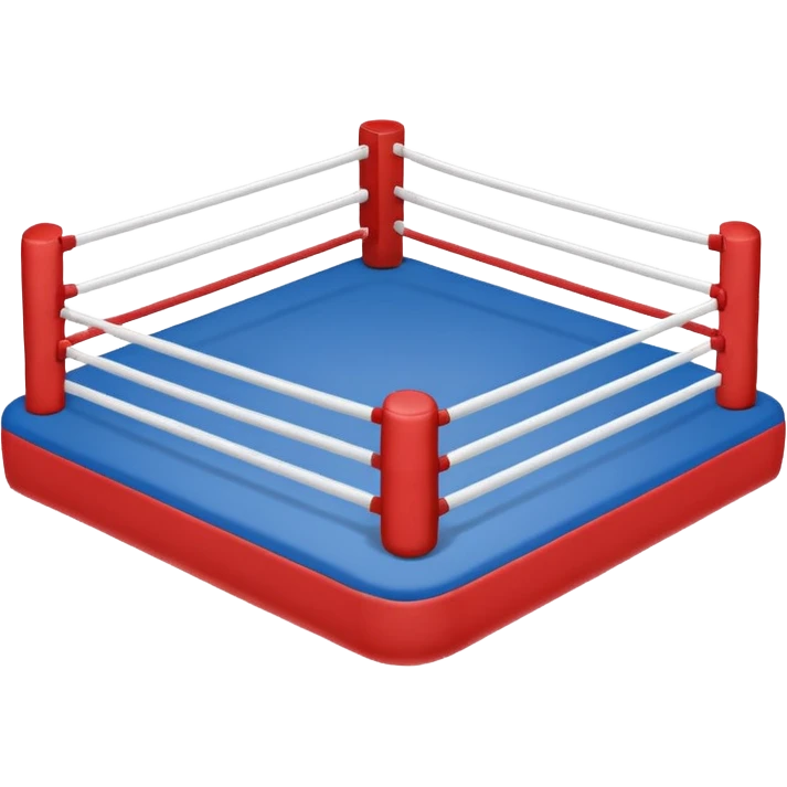 Boxer ring emoji