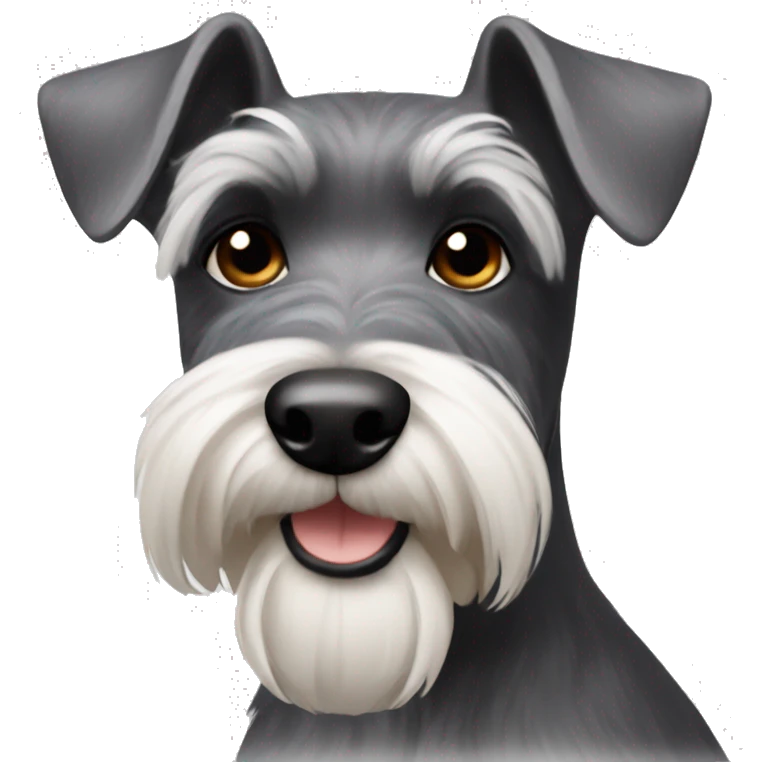 miniature schnauzer emoji