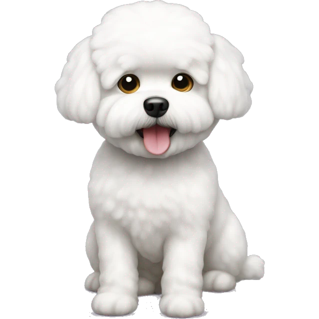 Bichon frise emoji
