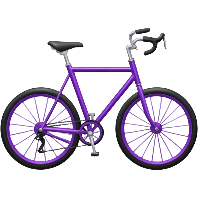 purple Bike  emoji