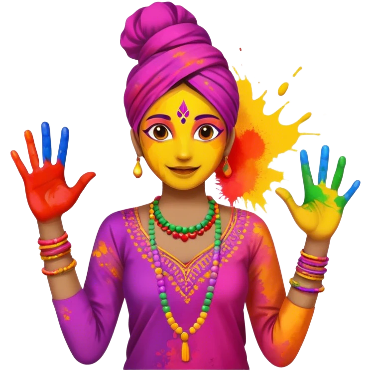 holi emoji