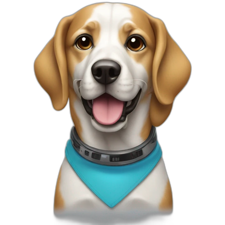Dj dog emoji