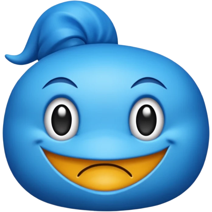 crie somente o biquini xadrez azul emoji