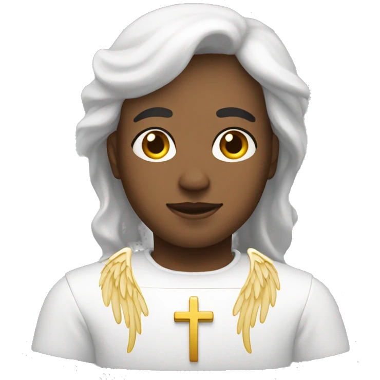 less religious angel emoji