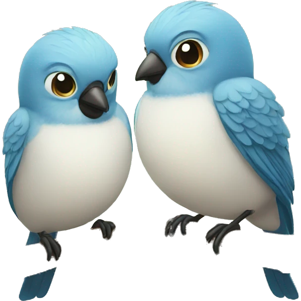 birds couple emoji