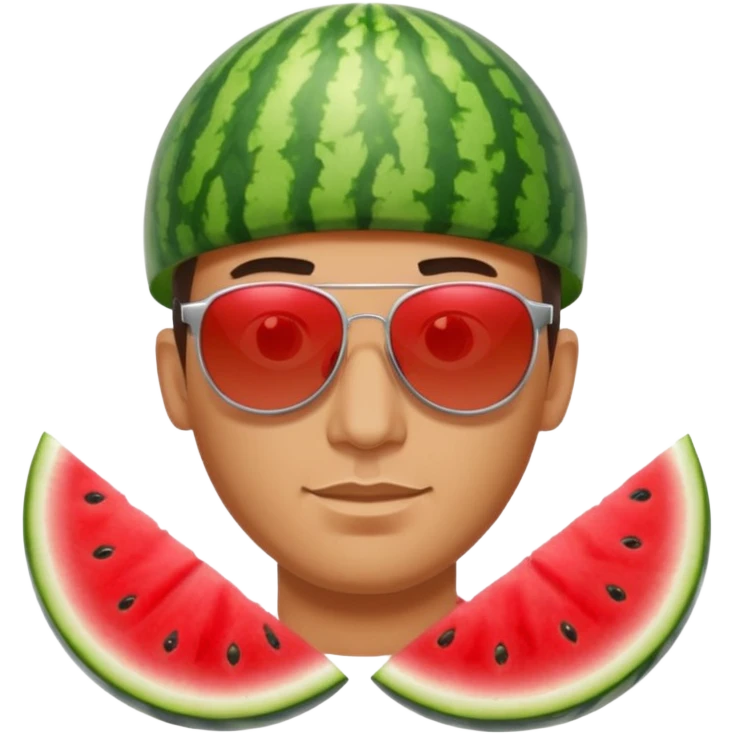 Give this emoji 🕺a watermelon head emoji