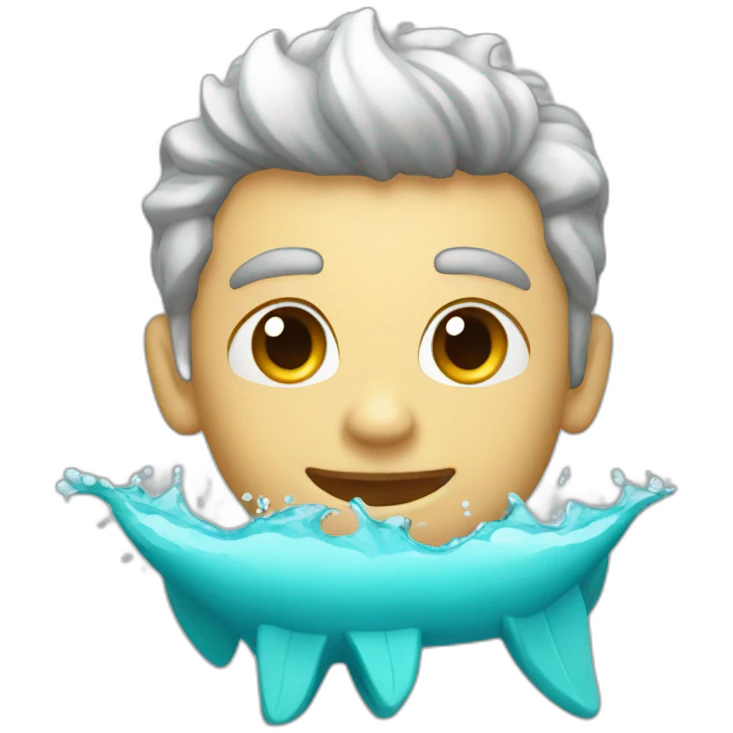 aqua jet emoji