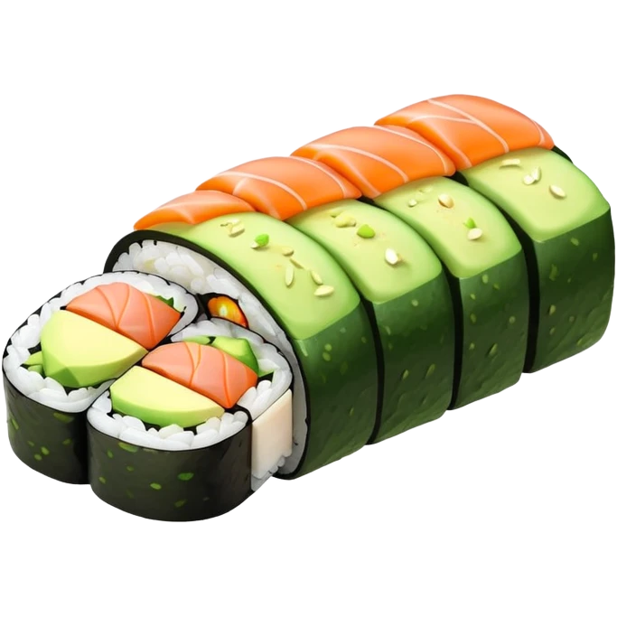 Caterpillar Roll Sushi emoji