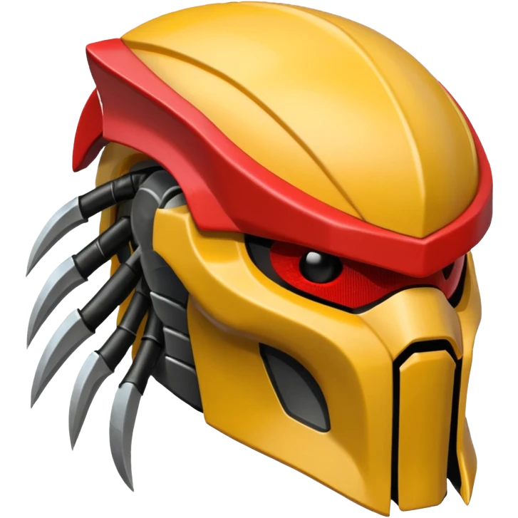 predator helmet emoji