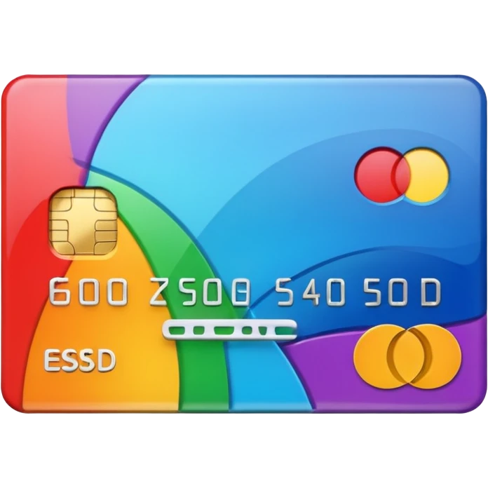 beautiful credit card emoji