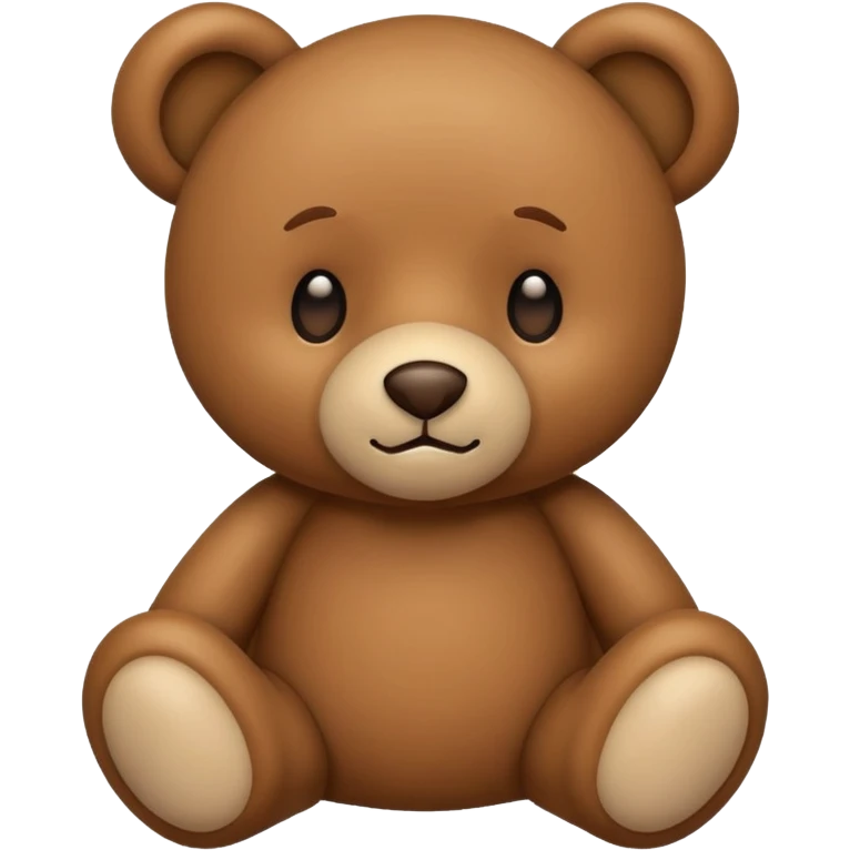A teddy bear emoji