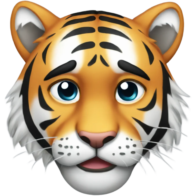 Exhausted Tiger emoji