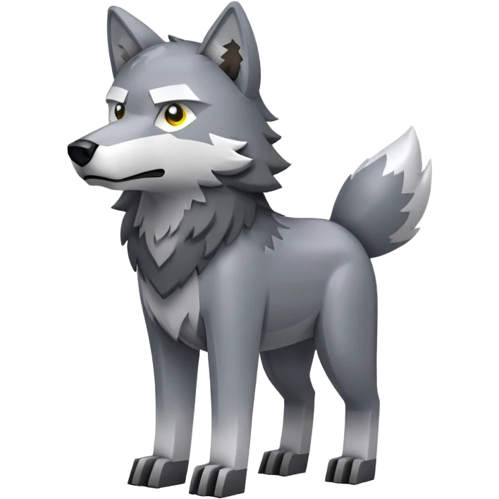 Minecraft wolf emoji