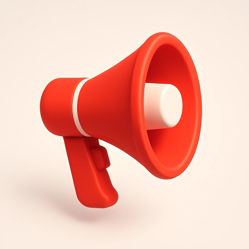 megaphone emoji