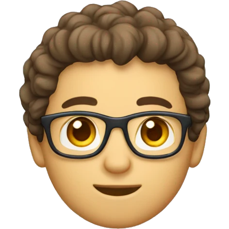 Paulo, cruzeiro, gordo, cabelo liso, óculos emoji