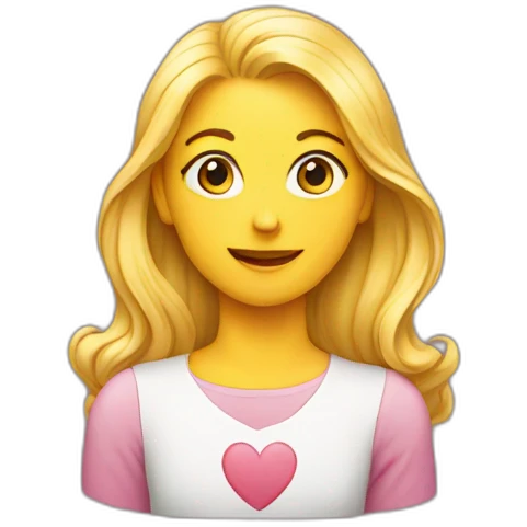 Love is logo emoji