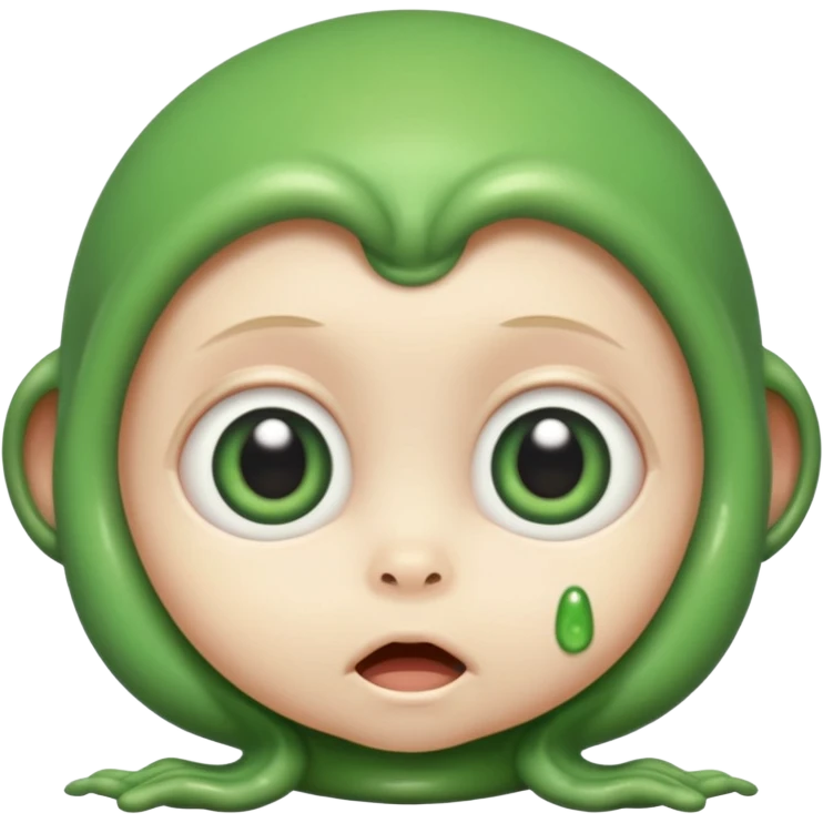 green mutant baby emoji