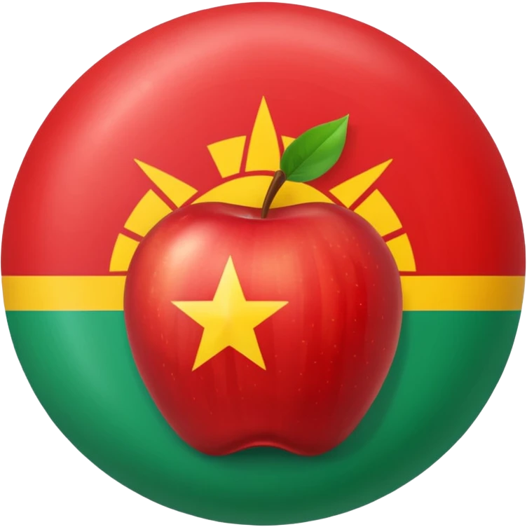 apple emoji flag of Transnistria emoji