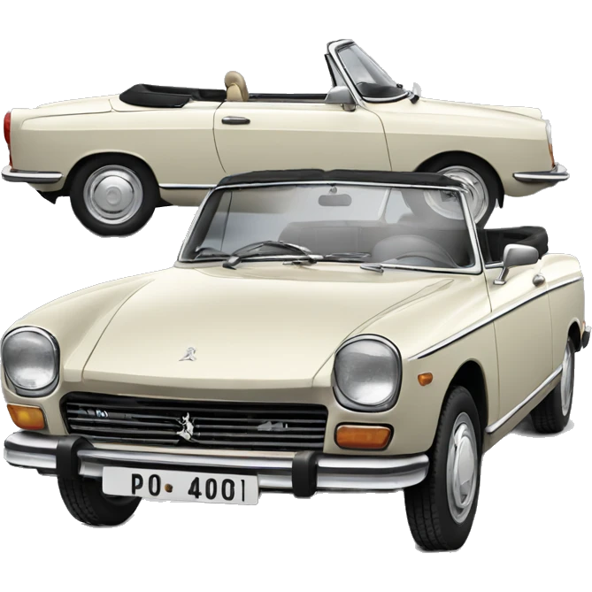 peugeot 404 cabriolet emoji
