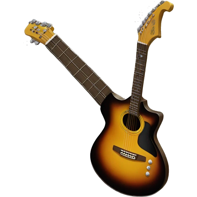 Una guitarra  emoji