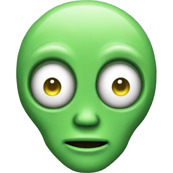pixel alien emoji