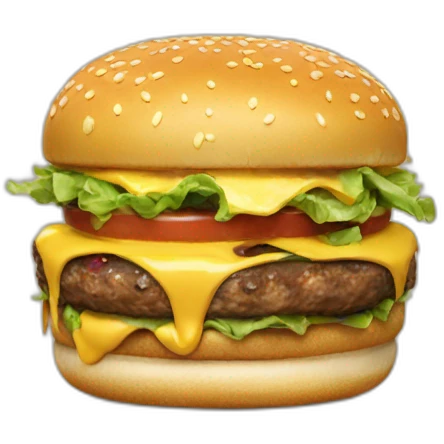 smash burger emoji