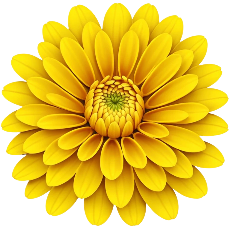  Yellow Chysenthimum emoji